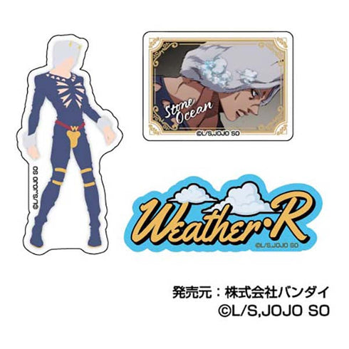 『ジョジョの奇妙な冒険 ストーンオーシャン』デバイスステッカー 彩色影絵【BOX】