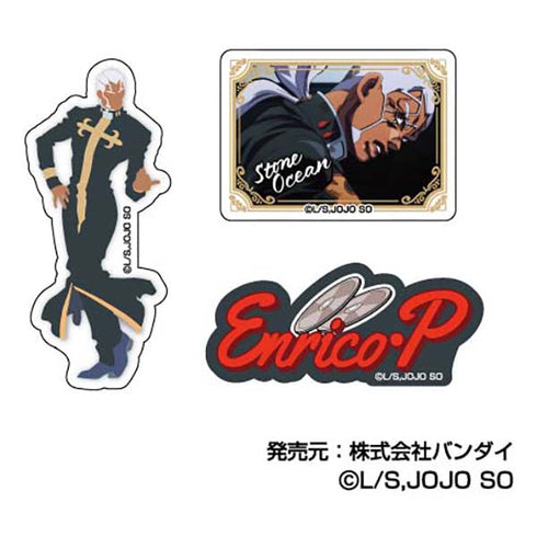 『ジョジョの奇妙な冒険 ストーンオーシャン』デバイスステッカー 彩色影絵【BOX】