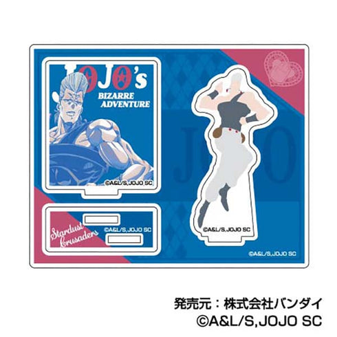 《JoJo的奇妙冒险:星尘斗士》亚克力立牌收藏套装 彩色剪影【BOX】