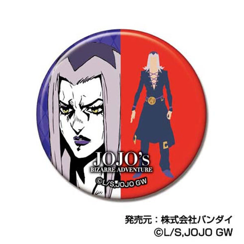 『ジョジョの奇妙な冒険 黄金の風』CANバッジ 彩色影絵【BOX】【202502再販】
