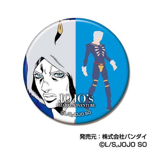 『ジョジョの奇妙な冒険 ストーンオーシャン』CANバッジ 彩色影絵【BOX】【202502再販】