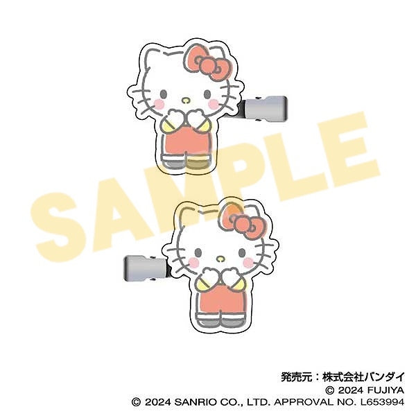 『PEKO×サンリオキャラクターズ』ヘアクリップ Vol.1 01 ハローキティ