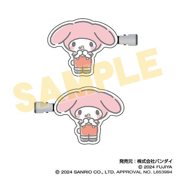 『PEKO×サンリオキャラクターズ』ヘアクリップ Vol.1 02 マイメロディ