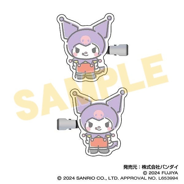 『PEKO×サンリオキャラクターズ』ヘアクリップ Vol.1 06 クロミ
