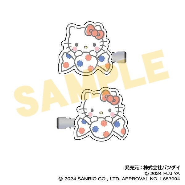 『PEKO×サンリオキャラクターズ』ヘアクリップ Vol.2 01 ハローキティ