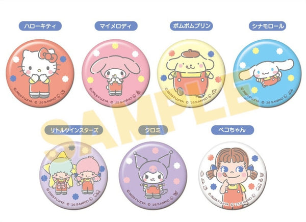 『PEKO×サンリオキャラクターズ』CANバッジ Vol.1 (単品統一JAN)【BOX】