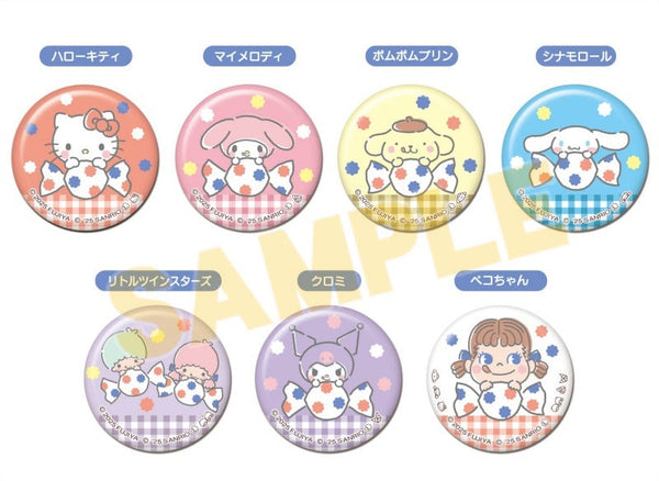 『PEKO×サンリオキャラクターズ』CANバッジ Vol.2 (単品統一JAN)【BOX】
