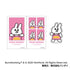 『BUNNI KONBINY』メモリーカットステッカー IDphoto 3枚入り【BOX】