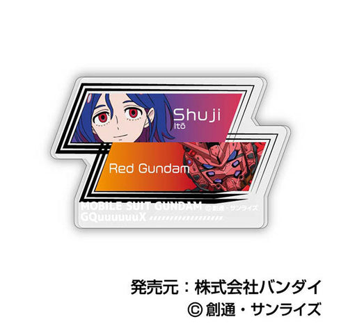 『機動戦士Gundam GQuuuuuuX』アクリルバッジ【BOX】