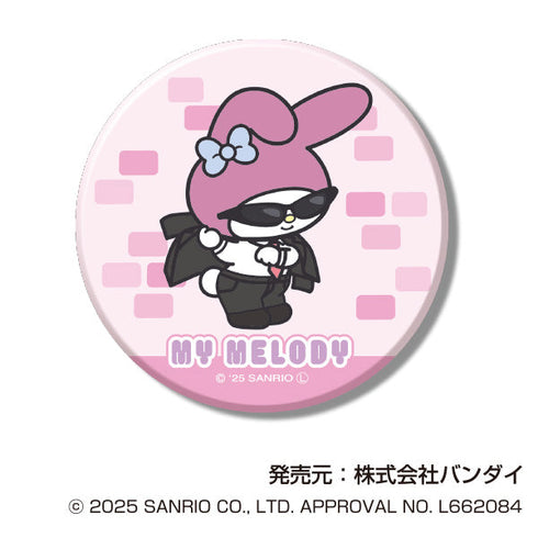 『サンリオキャラクターズ』CANバッジ まねっこーで スパイVer.【BOX】