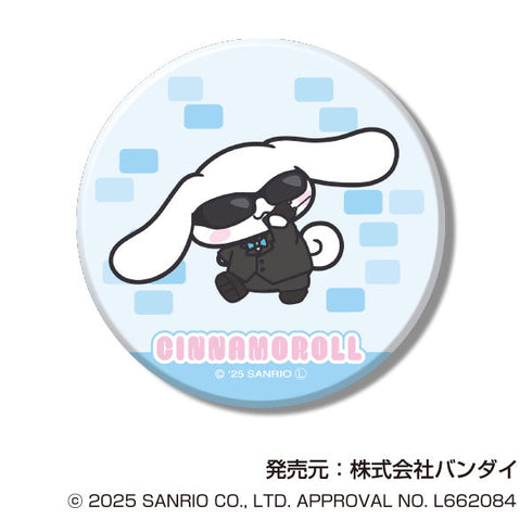 『サンリオキャラクターズ』CANバッジ まねっこーで スパイVer.【BOX】