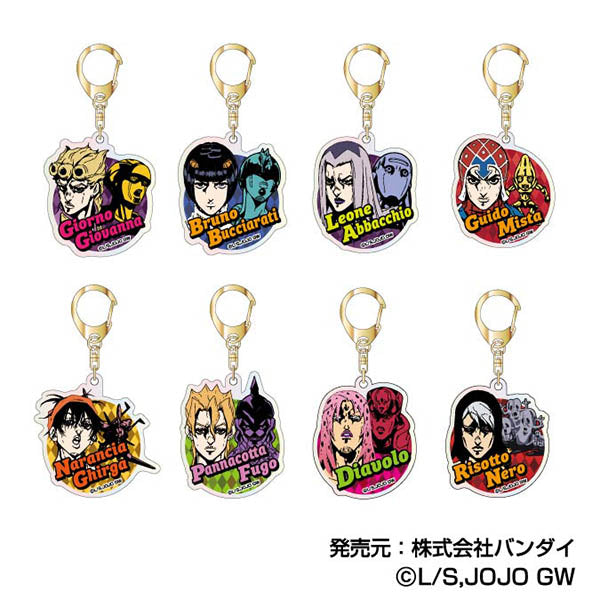 『ジョジョの奇妙な冒険 黄金の風』オーロラアクリルキーホルダー Vol.2【BOX】