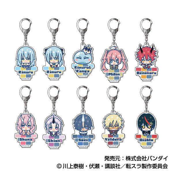 『転生したらスライムだった件』アクリルキーホルダー ぴっこりーず【BOX】