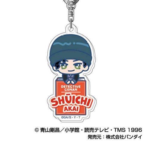 "Detective Conan" Acrylic Keychain: Pikkoriz 06 - Shuichi Akai