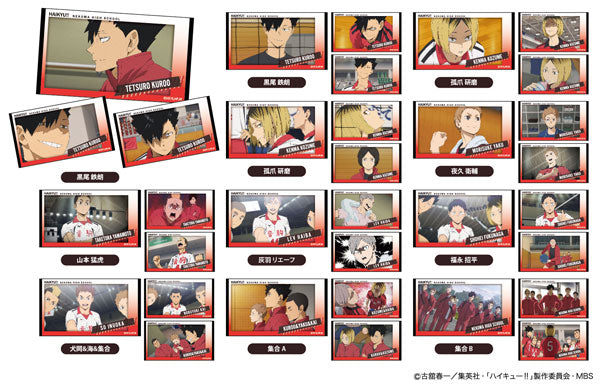 『ハイキュー!!』メモリーカットステッカー Vol.2 音駒 BOX