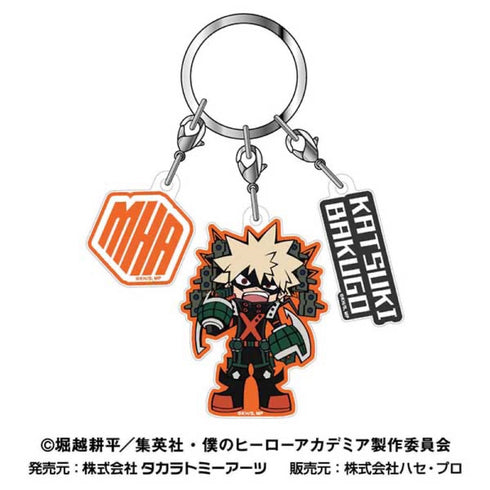 『僕のヒーローアカデミア』3連アクリルキーホルダー Vol.3 02 爆豪勝己