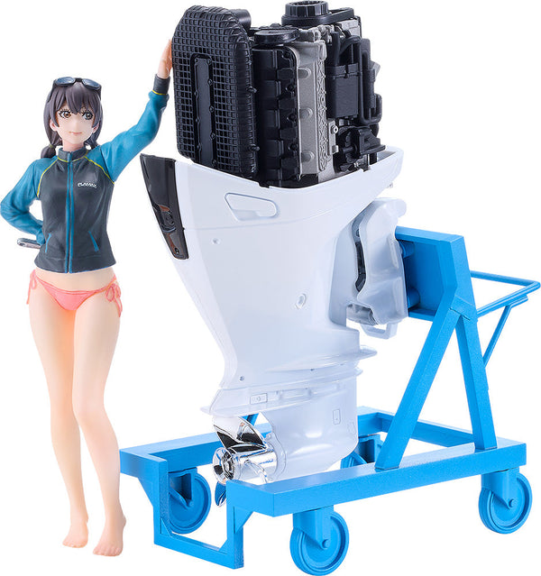 『minimum factory』PLAMAX MF-97 みのり with ホンダ船外機BF350 グランプリホワイト