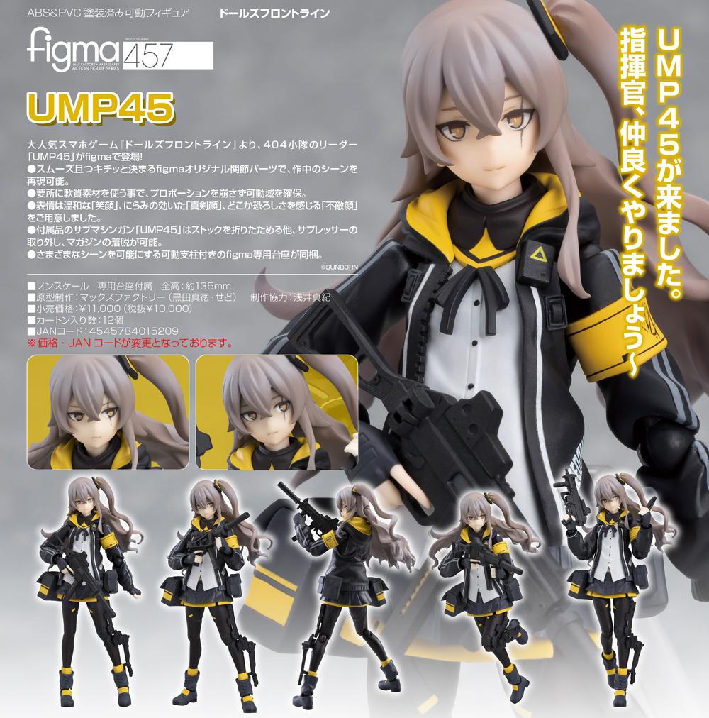 figma ドールズフロントライン ump45 ump9 416 3体セット backend=imagemagick;version=1;