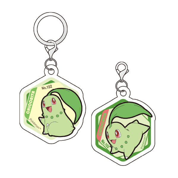 『ポケットモンスター』ポケモン アクリルマーカーチャーム セット vol.2 チコリータ