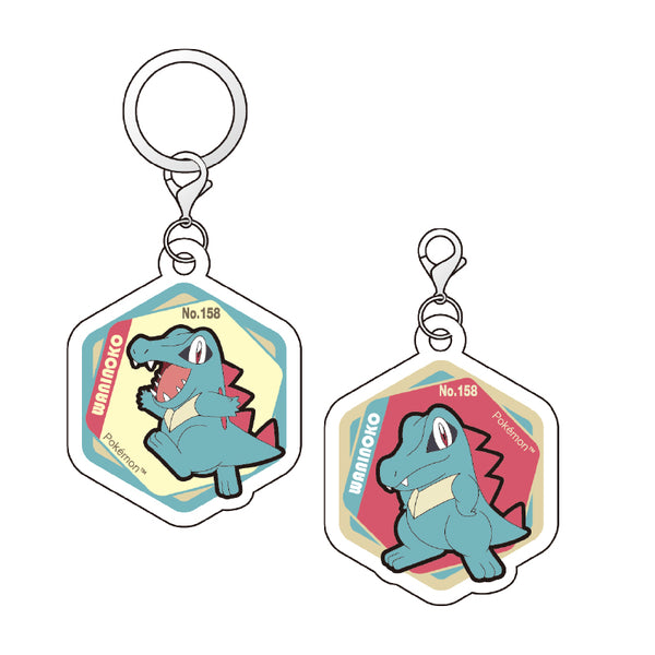 『ポケットモンスター』ポケモン アクリルマーカーチャーム セット vol.2 ワニノコ