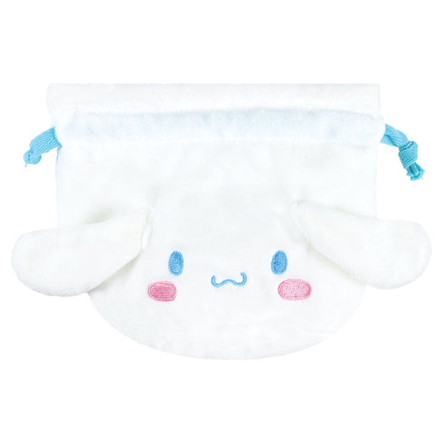 『サンリオキャラクターズ』マチ付きマスコット巾着 シナモロール