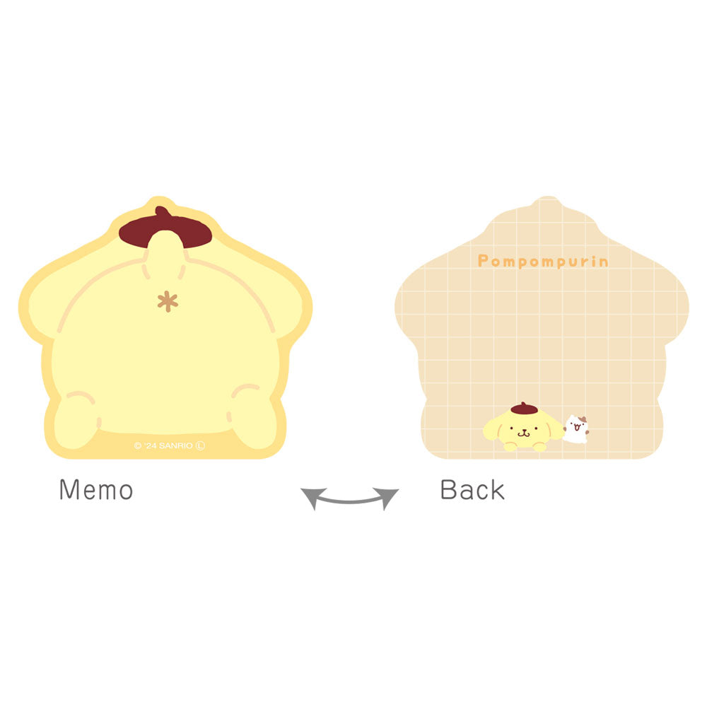 サンリオキャラクターズ』ぷにぷにおしりメモ ポムポムプリン – Anime