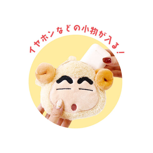 『クレヨンしんちゃん』カラビナ付きぬいぐるみファスナーマスコット 変身しんちゃん/ひつじ