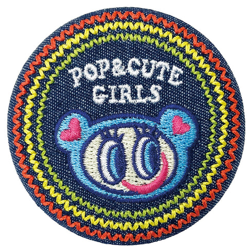 『ANGEL BLUE』エンジェルブルー シークレットデニム刺繍缶バッジ【BOX】