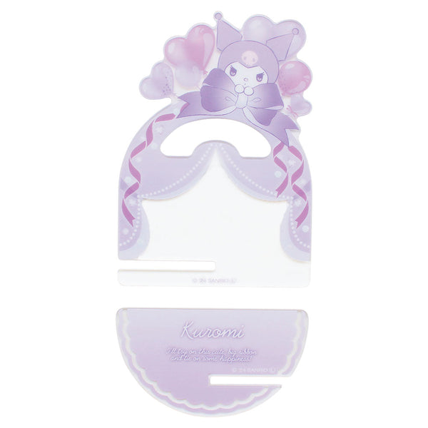 『サンリオキャラクターズ』アクリル缶バッジスタンド クロミ