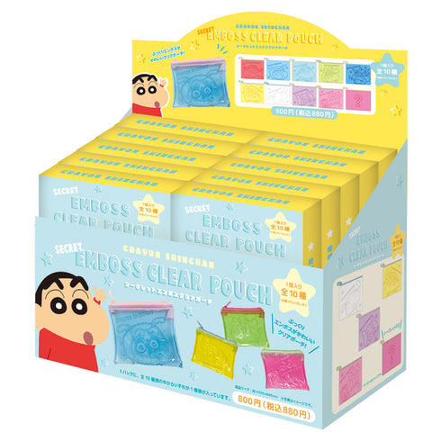 『クレヨンしんちゃん』シークレットエンボスクリアポーチ アップ【BOX】