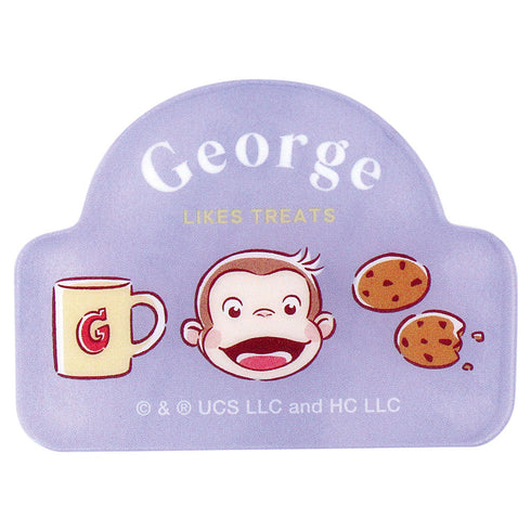 『おさるのジョージ』シークレットアクリルステッカー パステル【BOX】