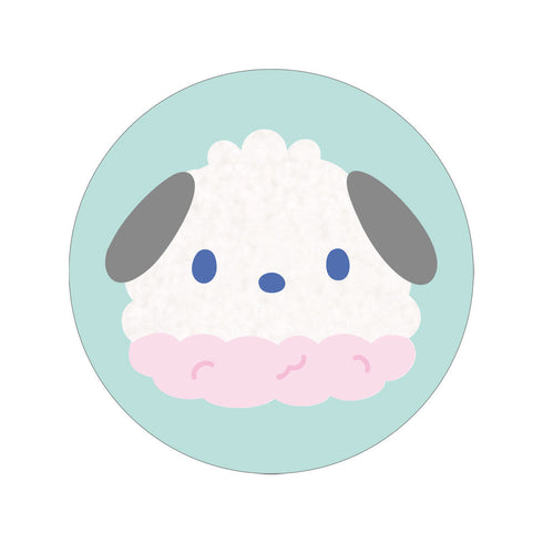 『はぴだんぶい』サンリオキャラクターズ シークレットモコモコボア缶バッジ【BOX】