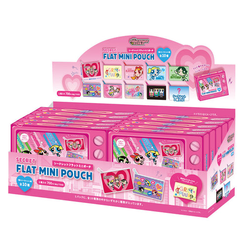 『パワーパフガールズ』シークレットフラットミニポーチ【BOX】