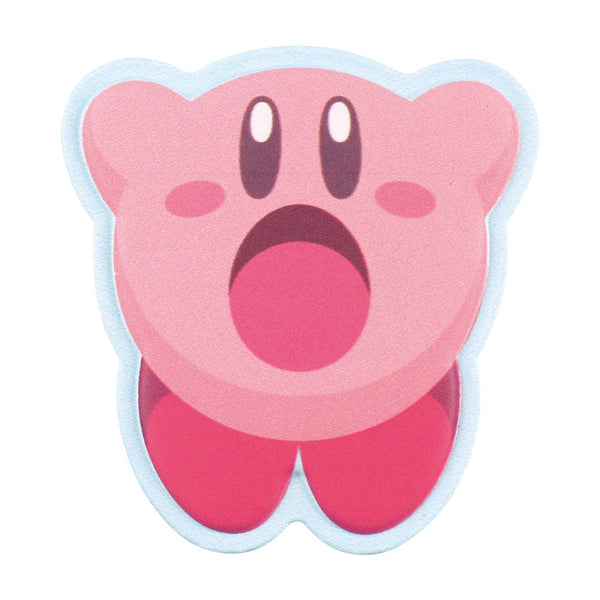 『星のカービィ』レザー風ステッカー すいこみ