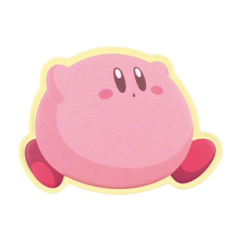 『星のカービィ』レザー風ステッカー まんぷく