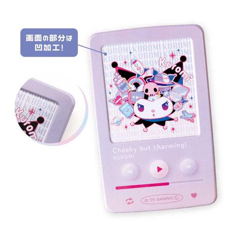 『サンリオキャラクターズ』シークレットミュージックプレーヤー缶バッジ【BOX】