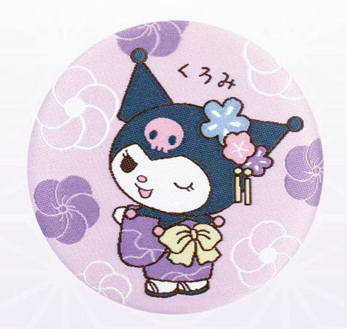 『サンリオキャラクターズ』織刺繍缶マグネット クロミ