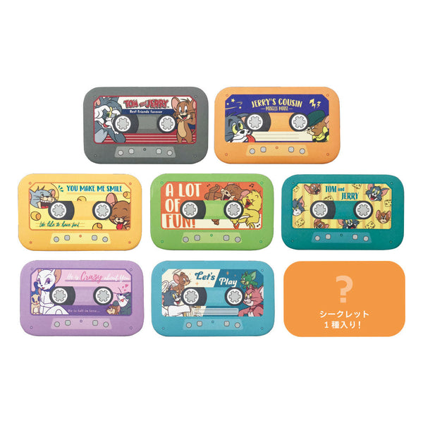 『トムとジェリー』シークレットカセットテープ缶バッジ【BOX】