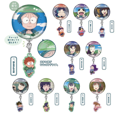 『忍たま乱太郎』トレーディングチャーム付き缶バッジ【BOX】