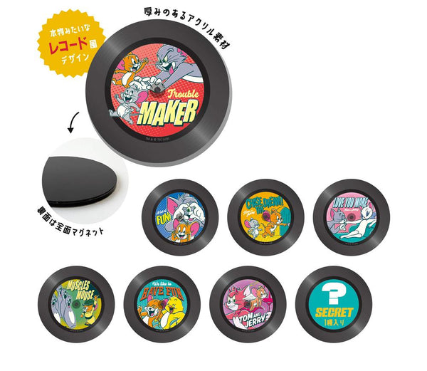 『トムとジェリー』シークレットマグネットコースター レコード【BOX】