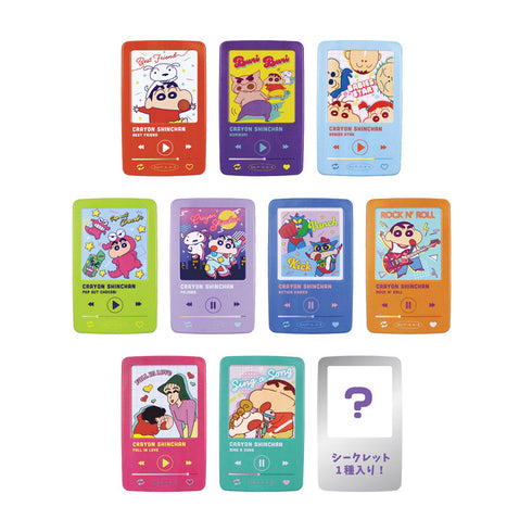 『クレヨンしんちゃん』シークレットミュージックプレーヤー缶バッジ【BOX】