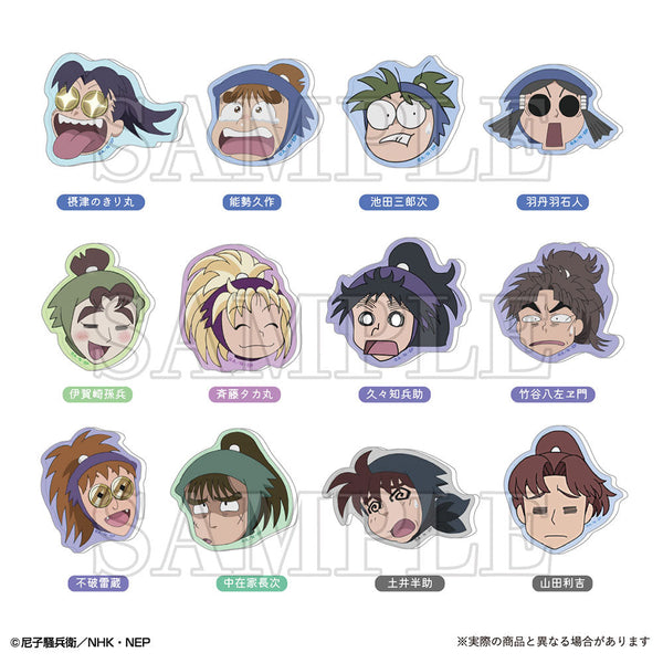 『忍たま乱太郎』トレーディングアクリルマグネット-みんなであっぷっぷの段- そのに!【BOX】