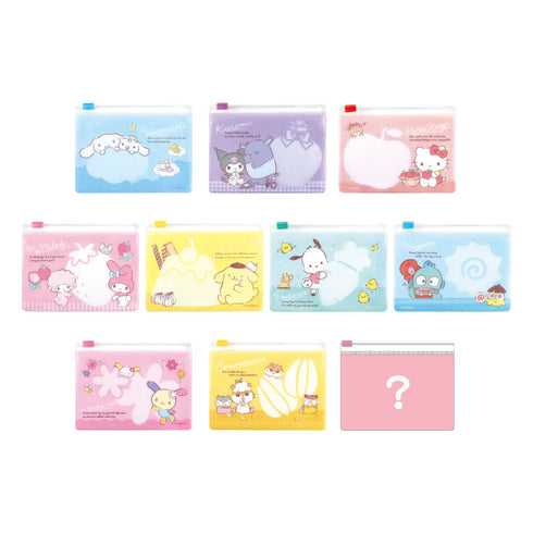 『サンリオキャラクターズ』シークレットスライドポーチ いつもいっしょ【BOX】