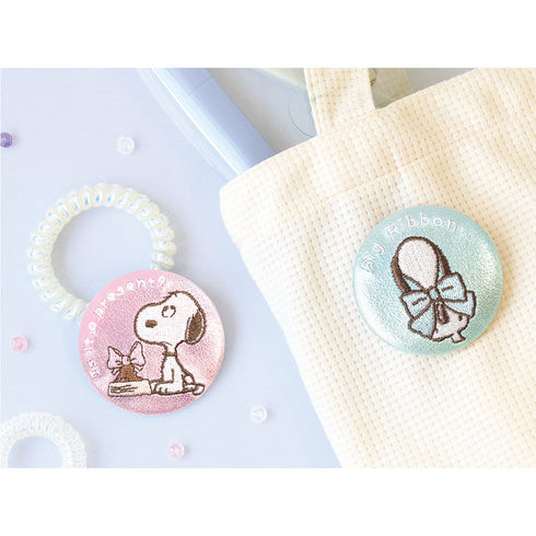 『スヌーピー』シークレットオーロラ刺繍缶バッジ【BOX】