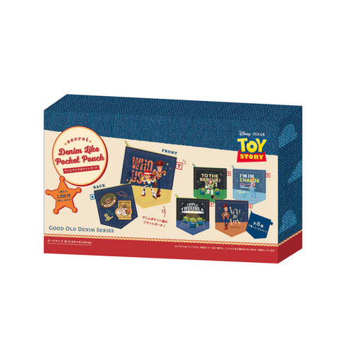 『トイ・ストーリー』ディズニー・ピクサー シークレットデニムライクポケットポーチ Good old denim series【BOX】