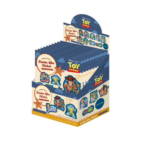 『トイ・ストーリー』ディズニー・ピクサー シークレットデニムライクステッカー Good old denim series【BOX】