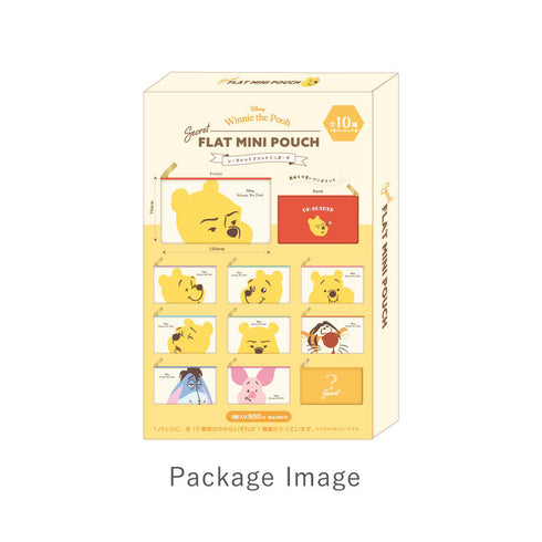 『ディズニー』シークレットフラットミニポーチ Winnie the Pooh【BOX】