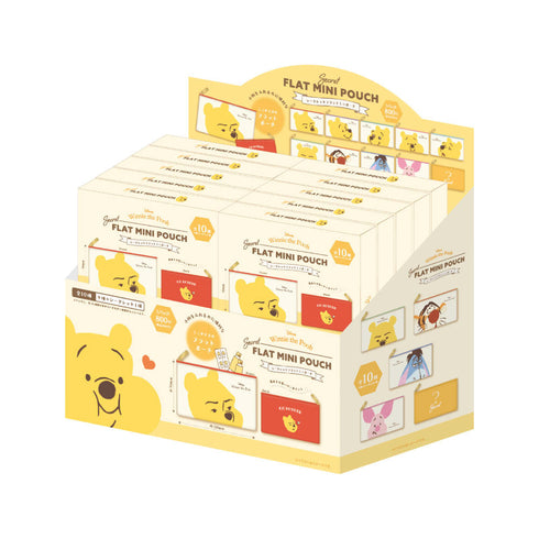 『ディズニー』シークレットフラットミニポーチ Winnie the Pooh【BOX】
