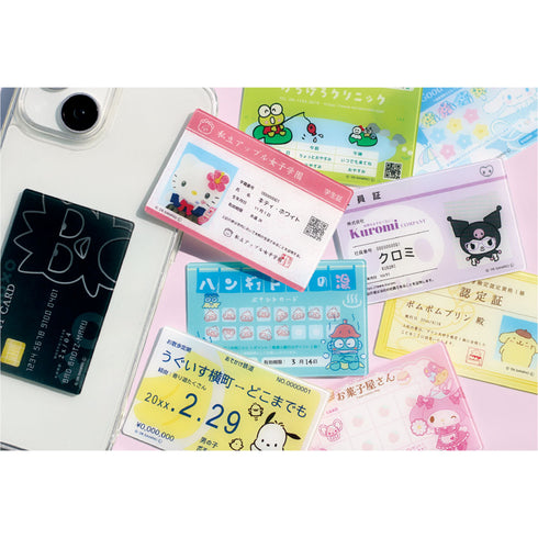 『サンリオキャラクターズ』シークレットパロディカードアクリルステッカー パロディカード【BOX】