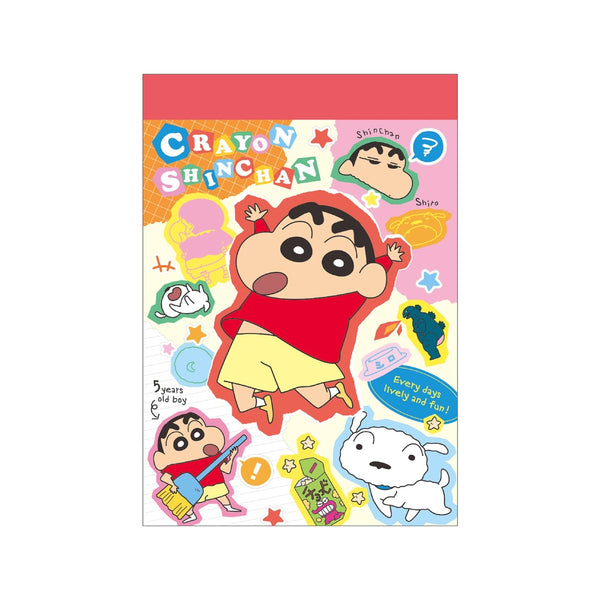 『クレヨンしんちゃん』ミニメモ コラージュ/どーん